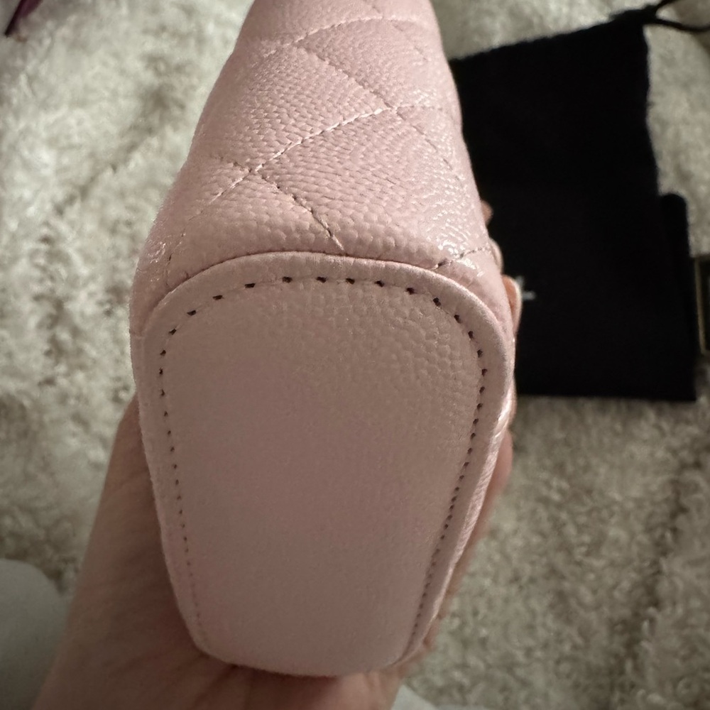 Chic Baby pink Chanel caviar Quilted Leather Bag - Picture 14 of 15